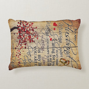 Cute Letter To Husband   Lovely Gift   Dekokissen