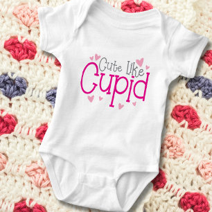 Cute Like Cupid  Baby Strampler