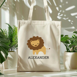 Cute Lion Kids' Personalized Tragetasche
