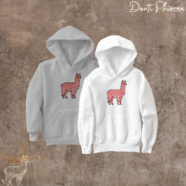 Cute little alpaca hoodie