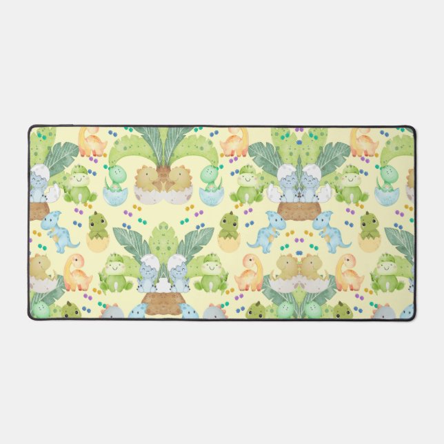 Cute Little Dino Schreibtischunterlage (Vorderseite)