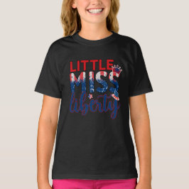 Cute Little Miss Liberty 1776 to 2026 America 250 T-Shirt