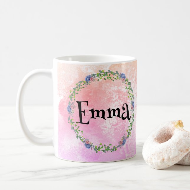 Cute little unicorn  kaffeetasse (Mit Donut)