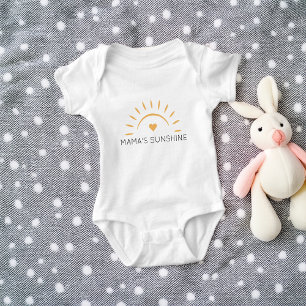 Cute Mama's Sunshine Personalisiert Baby Strampler