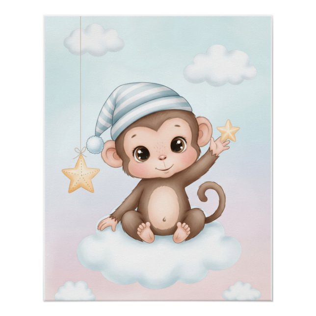 Cute Manky Nurcery Wall Poster (Vorderseite)