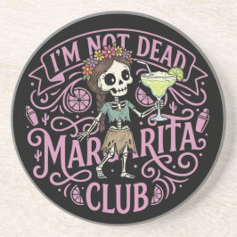 Cute Margarita Skelton Getränkeuntersetzer