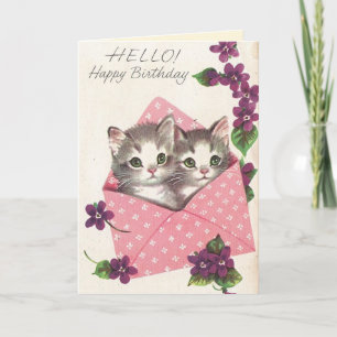 Cute Marjorie Cooper Birthday Card Karte
