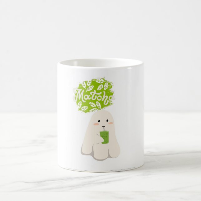Cute matcha mug kaffeetasse (Mittel)