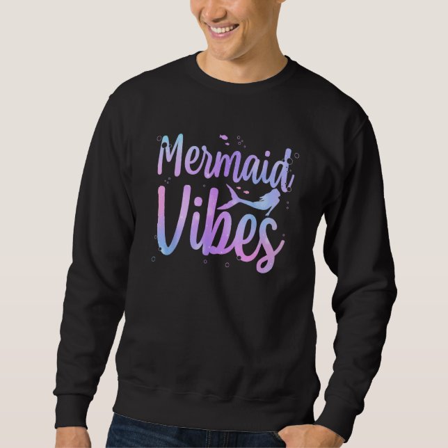 Cute Mermaid For Women Girls Mythical Creature Mer Sweatshirt (Vorderseite)