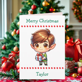 Cute Merry Christmas Child's | Word Search Inside Feiertagskarte