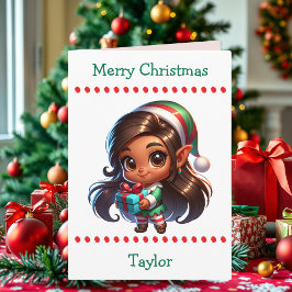 Cute Merry Christmas Child's | Word Search Inside Feiertagskarte