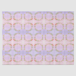 Cute Mini Flower Wreath  Seidenpapier