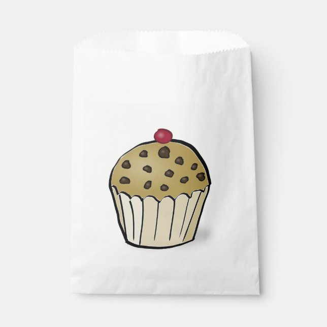 Cute Mini Muffin Geschenktütchen (Vorderseite)