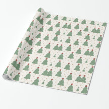 Cute Minimalist Christmas Tree Pattern – Festive