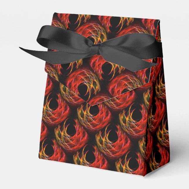 Cute Modern Boho Elegant Abstract Art Muster #503 Geschenkschachtel (Vorderseite)