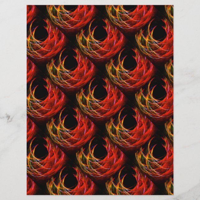 Cute Modern Boho Elegant Abstract Art Pattern #503 Flyer (Vorne)