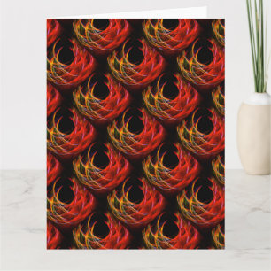 Cute Modern Boho Elegante abstrakte Kunst Muster # Dankeskarte