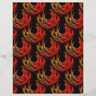 Cute Modern Boho Elegantes abstraktes Kunstmuster Flyer