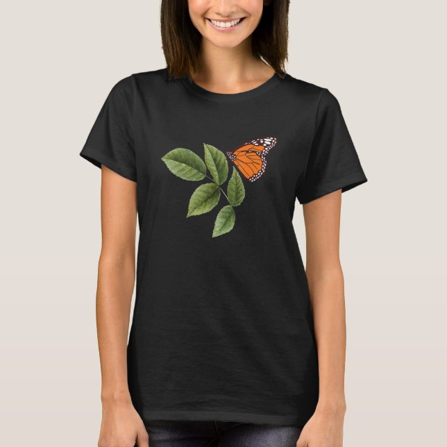 Cute Monarch Butterfly Entomology Butterfly T-Shirt (Vorderseite)