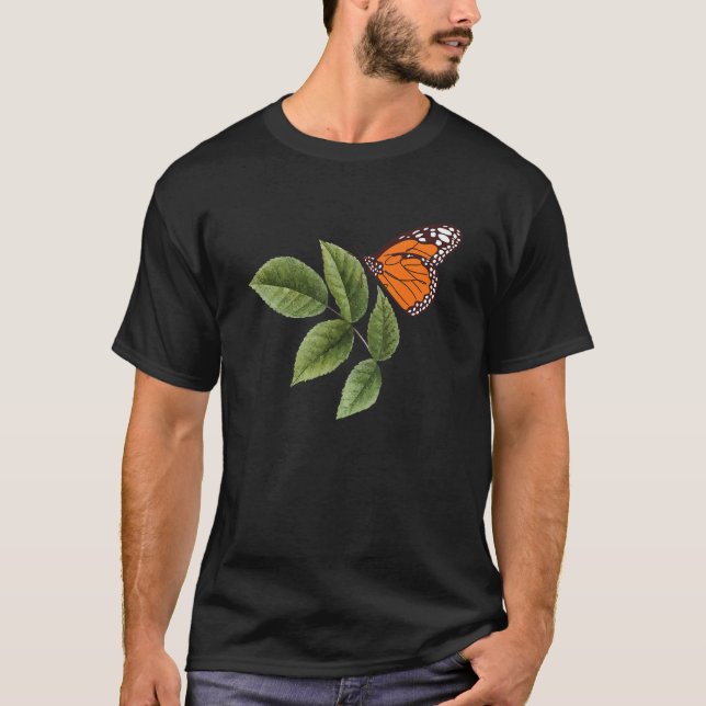 Cute Monarch Butterfly Entomology Butterfly T-Shirt (Vorderseite)