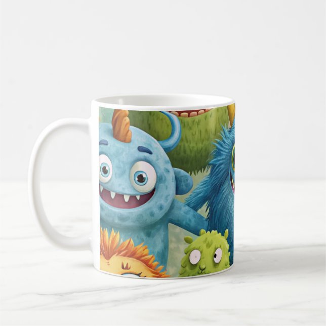 Cute Monster Kaffeetasse (Links)