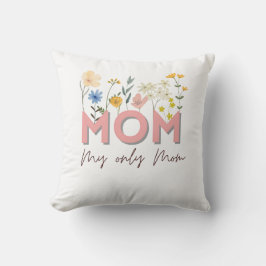 Cute Mother’s Day Pillow | Gift for Mom Home Decor Kissen