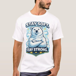Cute Motivational Animal Strength Graphic Tee