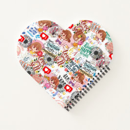 Cute Motivational – Positive Quote Kawaii Notizbuch