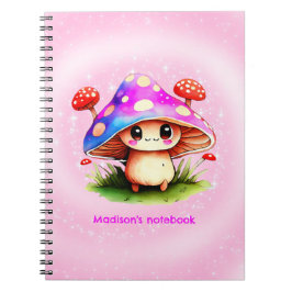 Cute Mushroom Notizblock