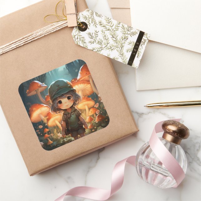 Cute mushrooms sticker (Schenken)