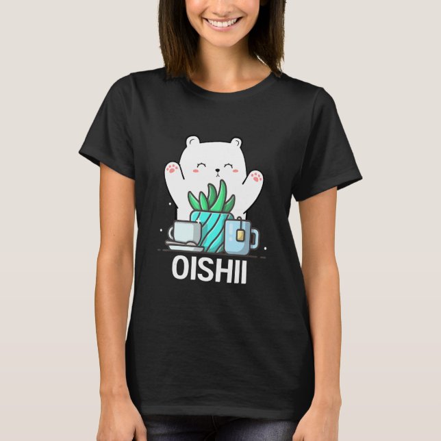 Cute Namaste Bear Do Yoga Gardening  Coffee T-Shirt (Vorderseite)