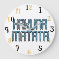 Cute Nice Lovely Hakuna Matata Design Text Art