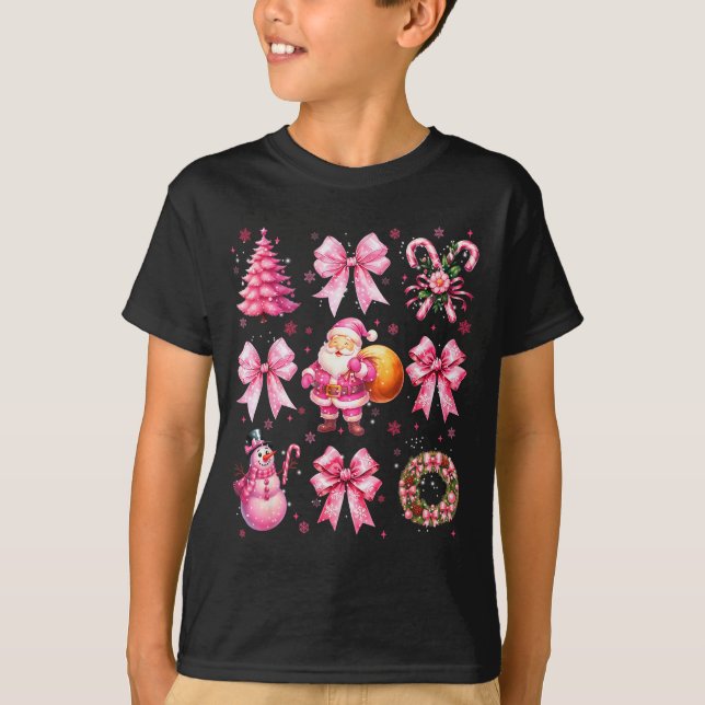 Cute Nk Santa Coquette Snowman Christmas Xmas Wome T-Shirt (Vorderseite)