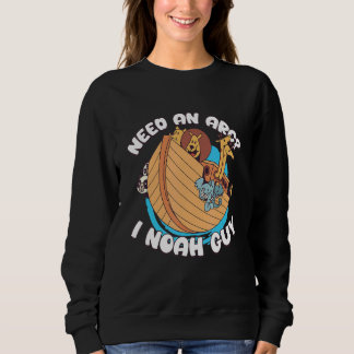 Cute Noah Gifts for Bible Readers Biblical Ark Chr Sweatshirt
