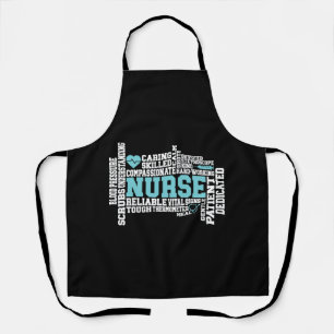 Cute Nurse RN LVN Nursing School Medical Schürze