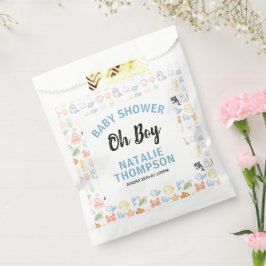 Cute Ocean Under the Sea Animal Baby Shower Geschenktütchen