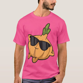 Cute Onion Fruit Relaxing Lazy Onion T-Shirt