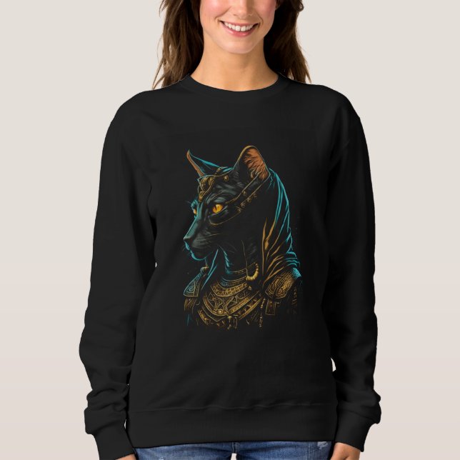 Cute Oriental Cat  Egyptian Pharaoh Oriental Cat O Sweatshirt (Vorderseite)