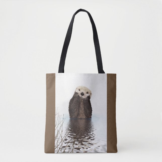 Cute Otter Wildlife Image (Vorderseite)