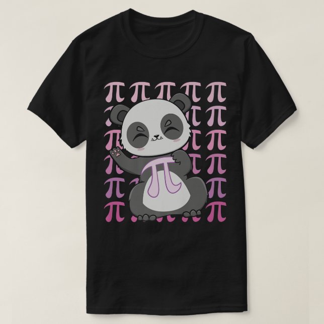 Cute Panda Bear 3  T-Shirt (Design vorne)