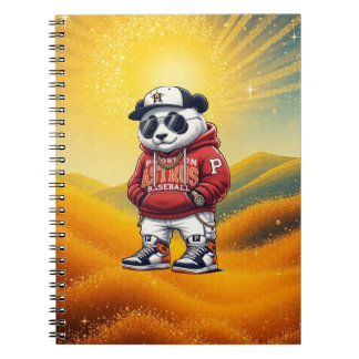 Cute Panda Fashion Style – Adorable Panda Outfit Notizblock