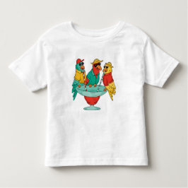 Cute Parrot Design T-Shirt