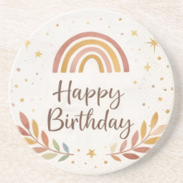 | Cute Party Drink Coaster | Kids Birthday Decor | Getränkeuntersetzer