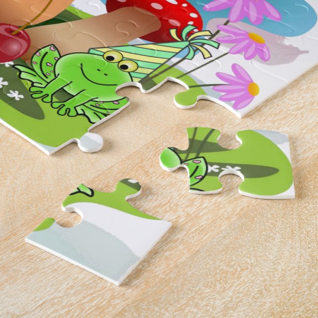 Cute Pastel Colors Puzzles Happy Birthday (Seite)