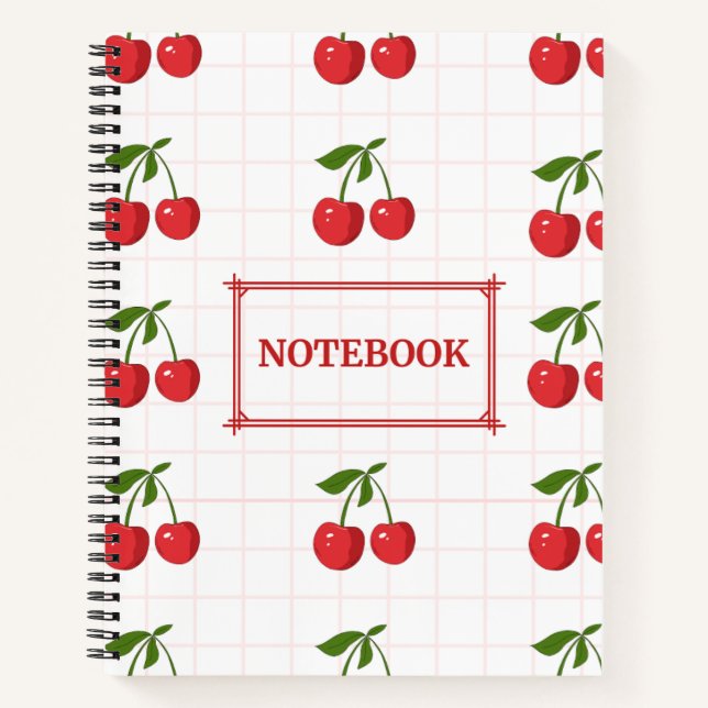Cute Pastel Diary Notebook | Soft Aesthetic Journa Notizbuch (Vorderseite)