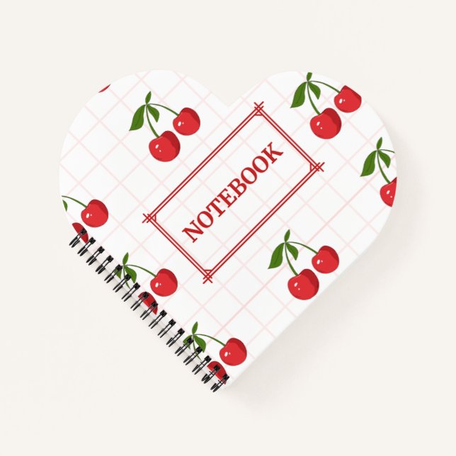 Cute Pastel Diary Notebook | Soft Aesthetic Journa Notizbuch (Vorderseite)