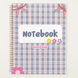 Cute Pastel Diary Notebook | Soft Aesthetic Journa Planer