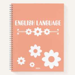 Cute Peachy Notebook Notizbuch