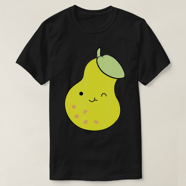 Cute Pear Tees Painted Happy Pear  (Design vorne)