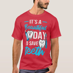 cute pediatrician dentist orthodonist fairy teeth T-Shirt